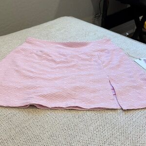 Jessica Simpson Pink Textured Skort